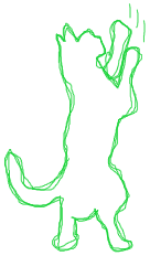 しま動物病院:猫・イラスト